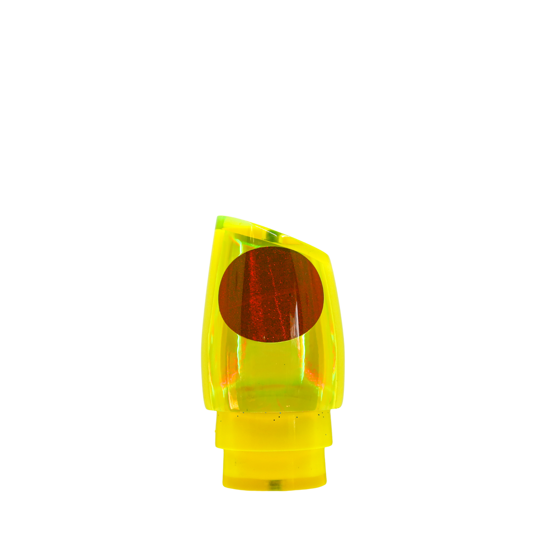 Koya Lures: History & Lure Identification Guide | Luremonger 14" Large 816, Fluoro Yellow - Offshore Trolling Lure Archive