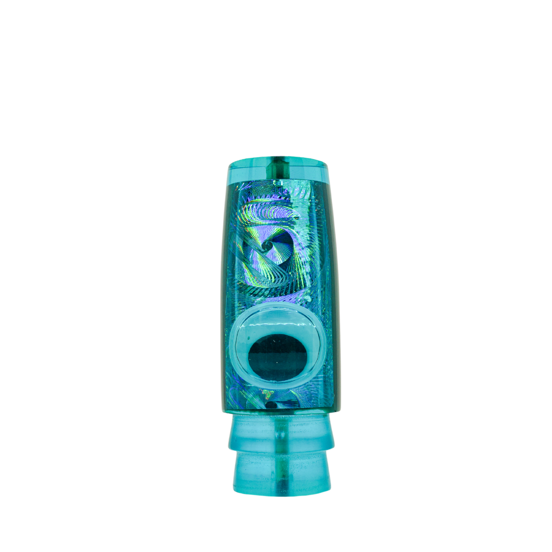 Koya Lures: History & Lure Identification Guide | Luremonger 12" Hard Head, Teal Tint Paperclip - Offshore Trolling Lure Archive