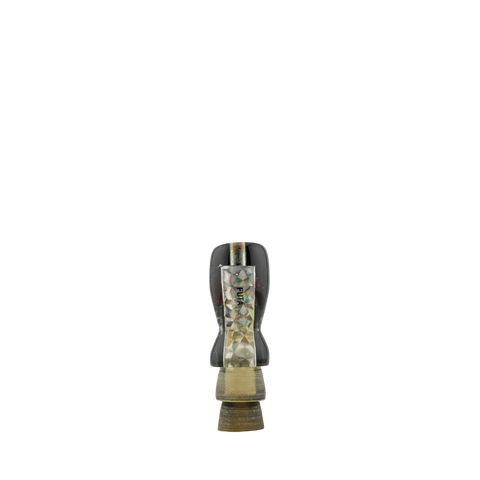 Futa - 6" Black Top Doorknob