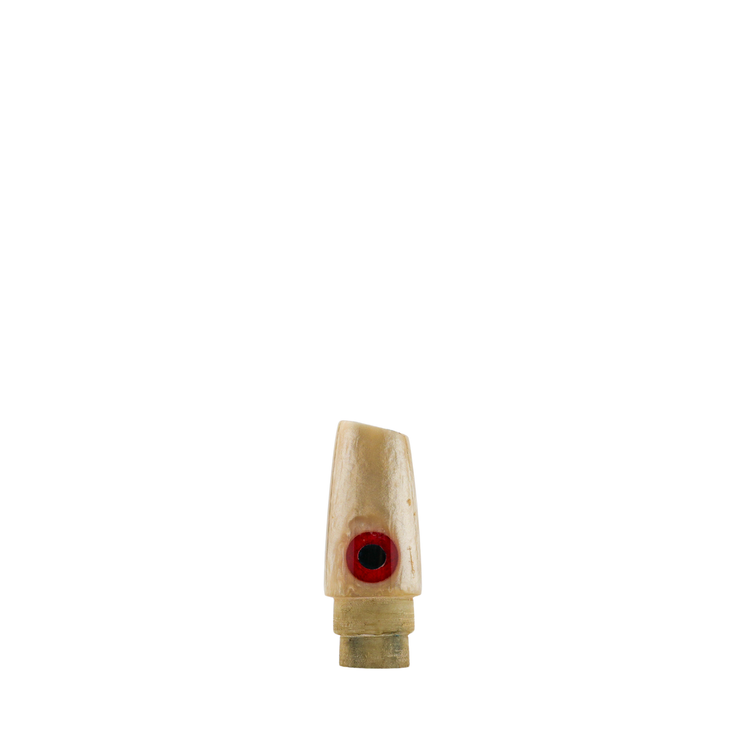 Tanabe Lures: History & Lure Identification Guide | Luremonger 6" Slant, 4-Jet White Pearl - Offshore Trolling Lure Archive