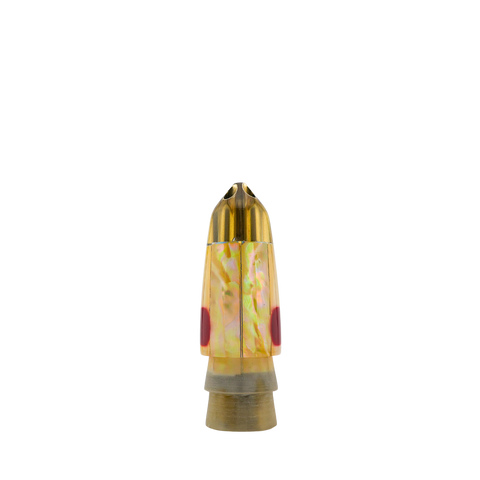 JSI - 9" Plus 4-Hole Jetted Yellow Shell Bullet