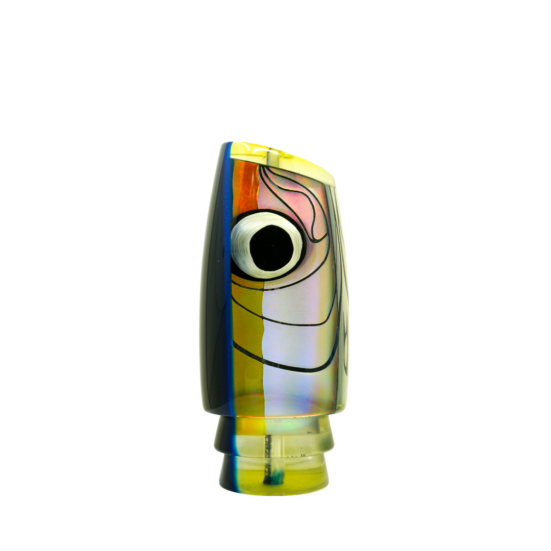 LS Lures: History & Lure Identification Guide | Luremonger 14" Plunger, Yellowfin - Offshore Trolling Lure Archive