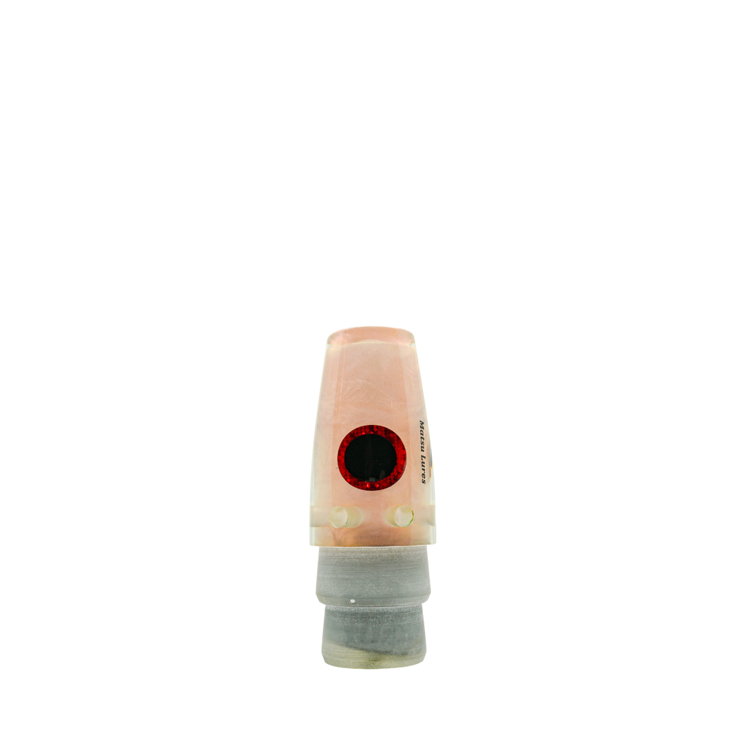 Matsu Lures: History & Lure Identification Guide | Luremonger 9" Smoker, Strawberry Pearl - Offshore Trolling Lure Archive