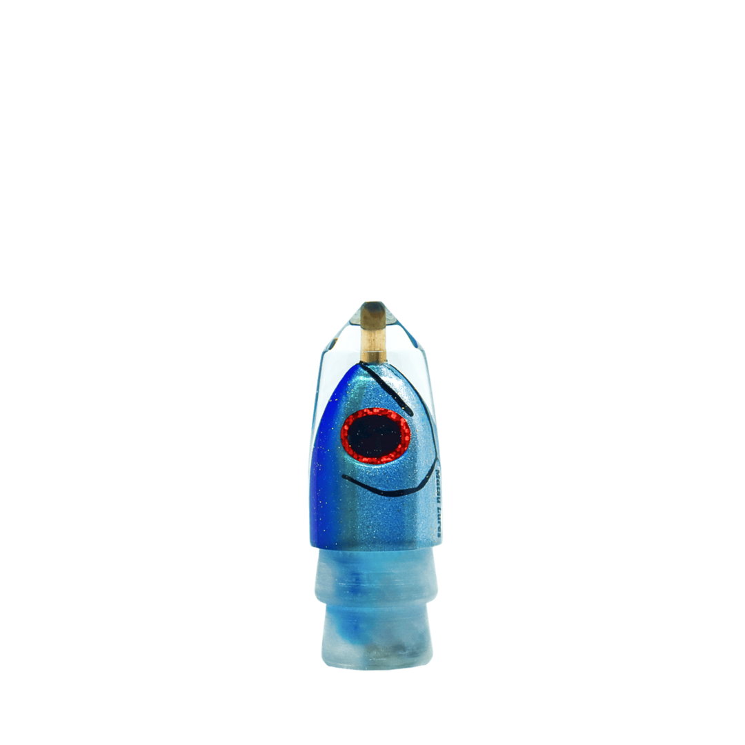 Matsu Lures: History & Lure Identification Guide | Luremonger 9" Bullet, Blue Green FH - Offshore Trolling Lure Archive