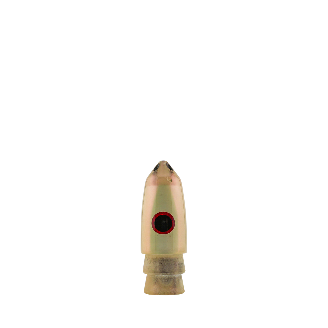 Matsu Lures: History & Lure Identification Guide | Luremonger 7" Bullet, 4-Jet Pearl - Offshore Trolling Lure Archive