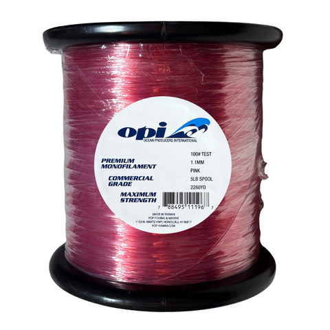 OPI - Monofilament Spool 100# 2260yd Pink