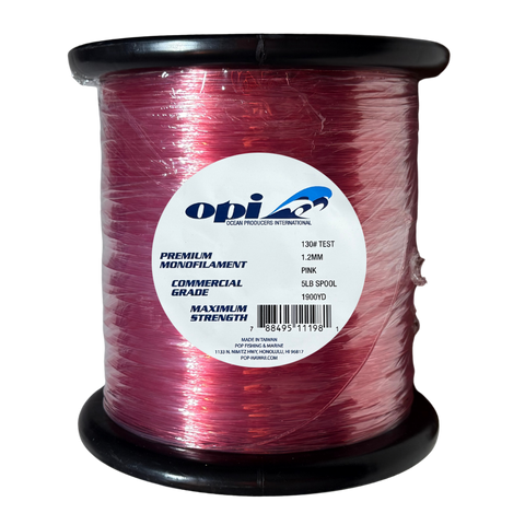 OPI - Monofilament Spool 130# 1900yd Pink