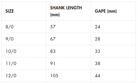 Tantrum -  10/0 Needle Eye J-Type Hook (2-Pack)