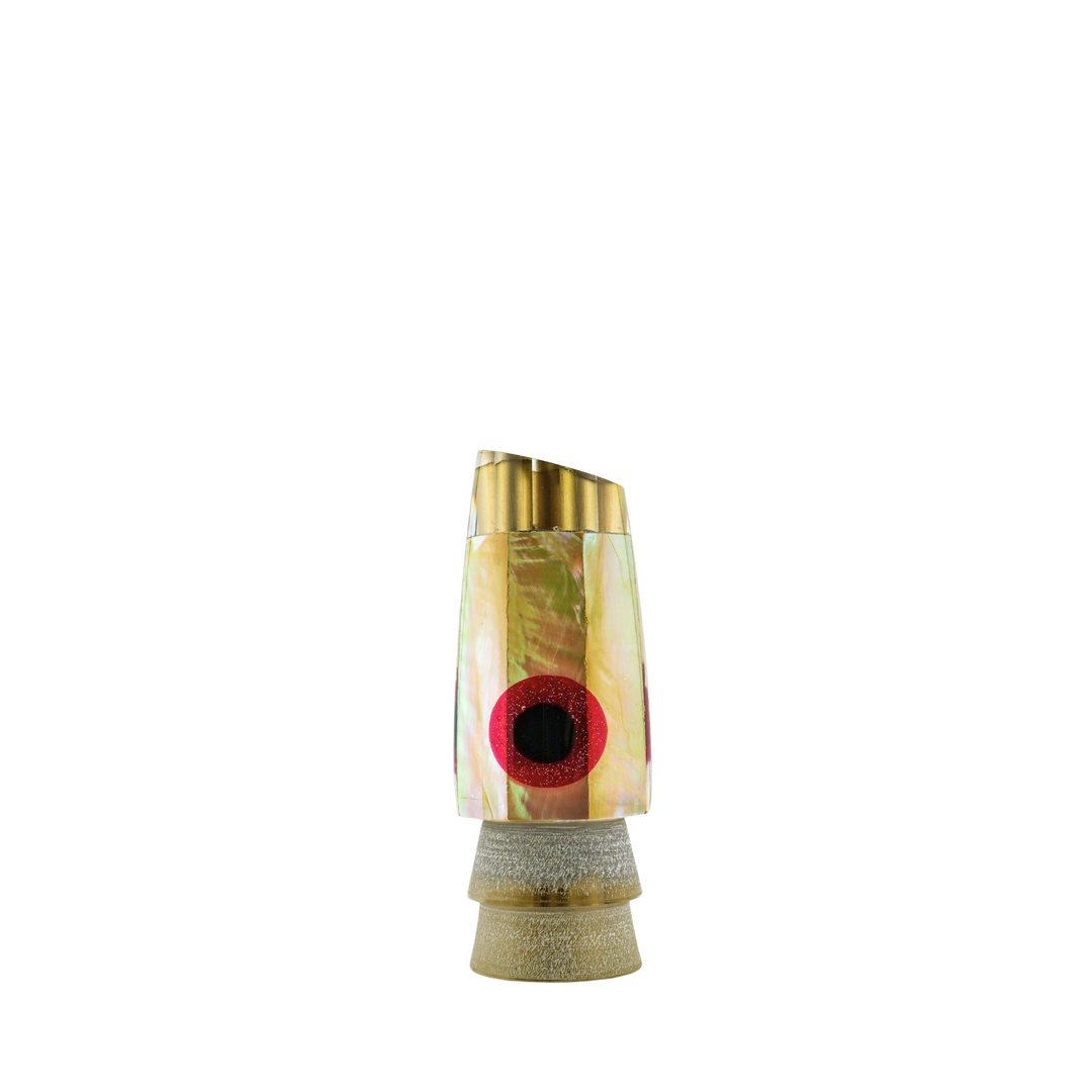 Leroy Lures: History & Lure Identification Guide | Luremonger 9" Slant, 4-Jet Gold Shell - Offshore Trolling Lure Archive