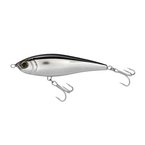 YOZURI - HYDRO TWITCHBAIT SINKING BLACK SILVER 6"