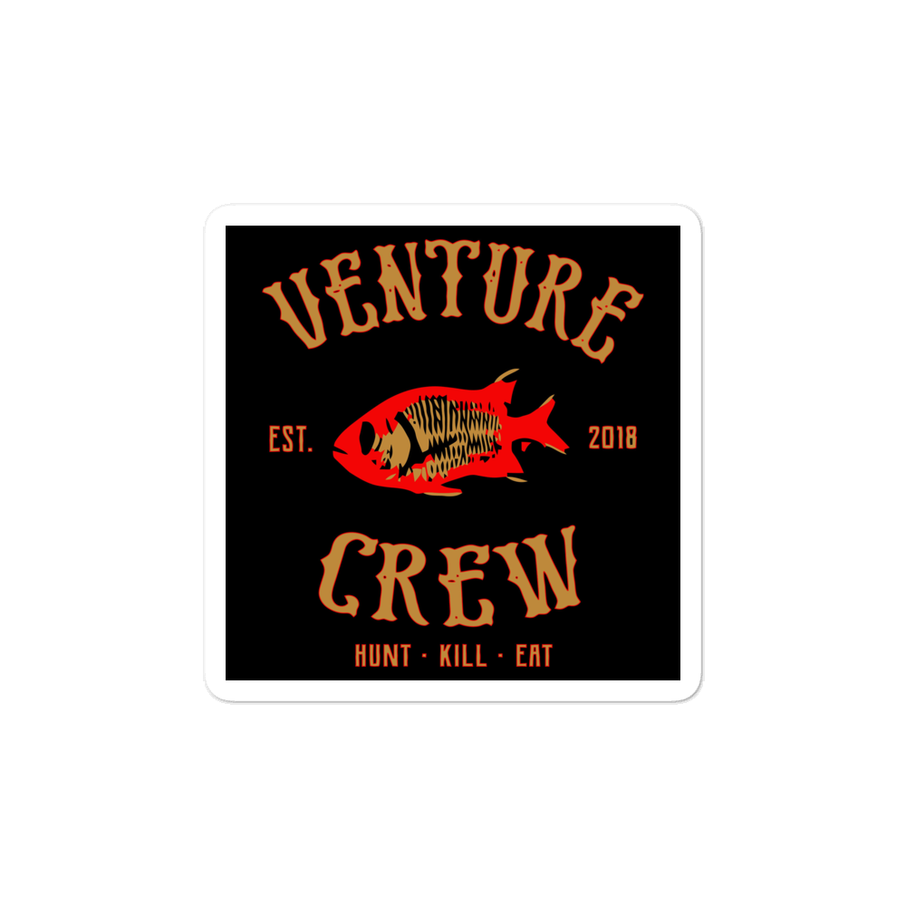 Venture Crew Menpachi Sticker