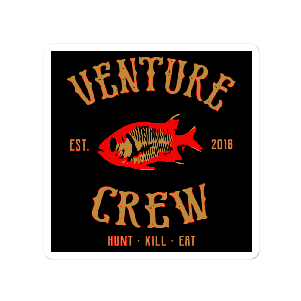 Venture Crew Menpachi Sticker