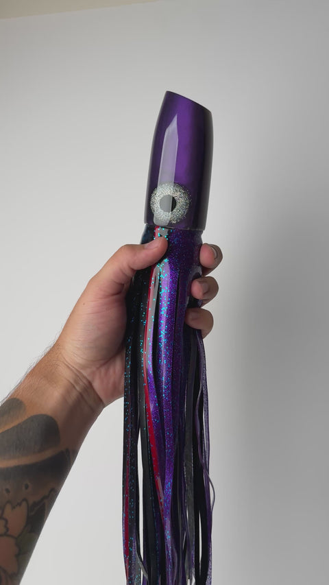 KEGZ - 14” Purple Pearl Super Plunger Skirted